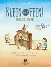 Klein aber fein: 47 pfiffige Stucke fur den Anfang am Klavier (mit CD), Gro*.
