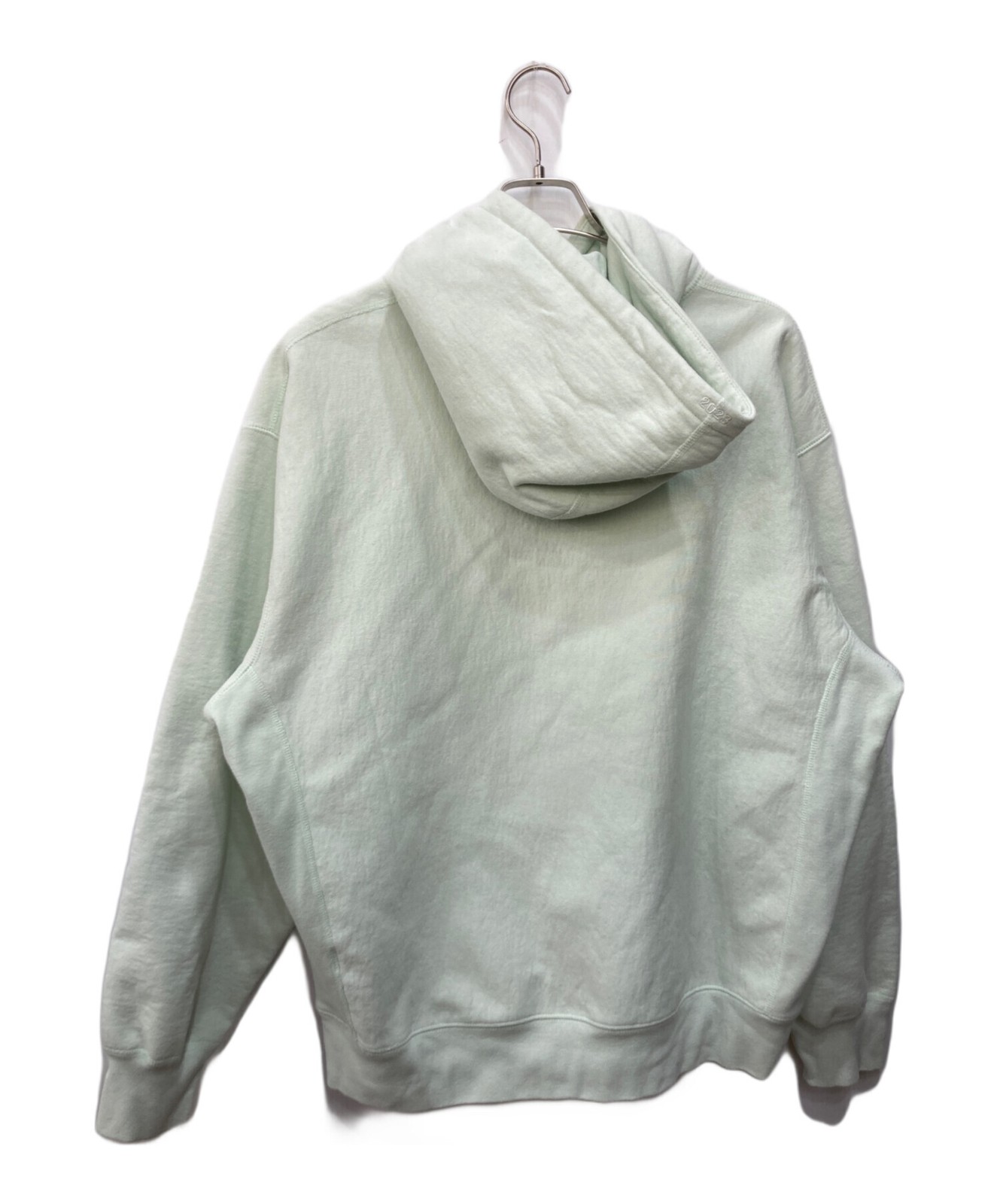 SUPREME 23AW Box Logo Hooded Sweatshirt Size: L Light gree Men thumbnail 2