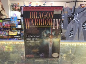 Dragon Warrior IV 4 (Nintendo Entertainment System NES) Complete CIB Manual Map