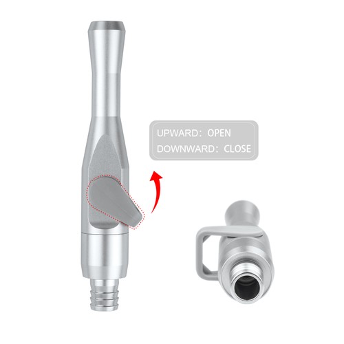 Válvulas de succión dental universal adaptador de punta fuerte/débil piezas de repuesto de aluminio EE. UU. - Imagen 14 de 24