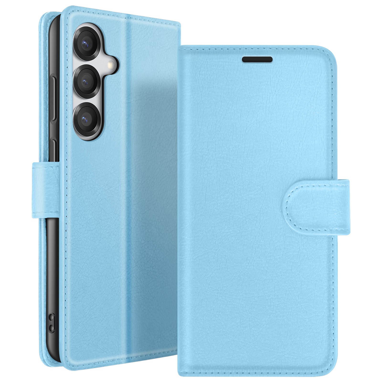 Housse étui portefeuille Galaxy S25 S24 protection intégrale TPU