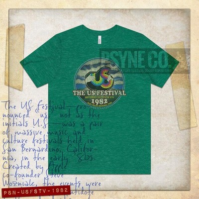 US Festival 1982 F/B Vintage Men's T-Shirt, $34.95