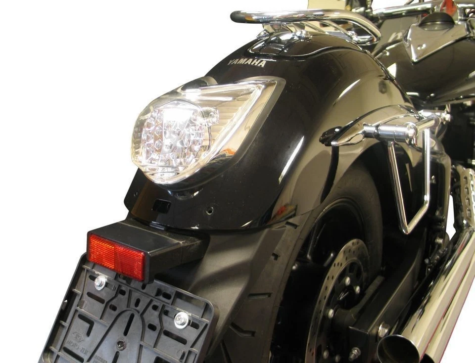 LED Combinaison 3 en 1 Feu Arrière/Frein/Clignotants Yamaha XVS950 Midnight Star - Photo 3/4