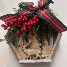 5 Inch Scenic Deer Christmas Ornament