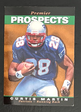 1995 SP Premier Prospects #18 Curtis Martin (RC) New England Patriots - NrMt+
