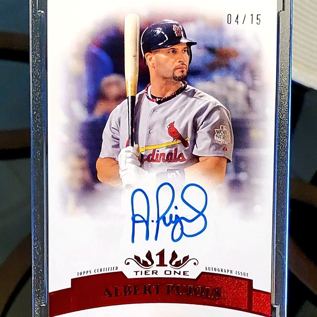 Albert Pujols Autograph Baseball Cards for sale | eBay