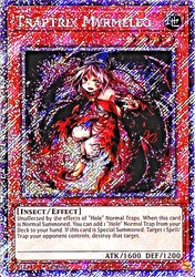 Traptrix Myrmeleo (Platinum Secret Rare) - Quarter Century Stampede - RA04-EN210