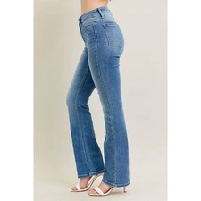 Judy Blue High Waist Bootcut Jeans Medium Wash Women’s Size 14W *JB82515MD