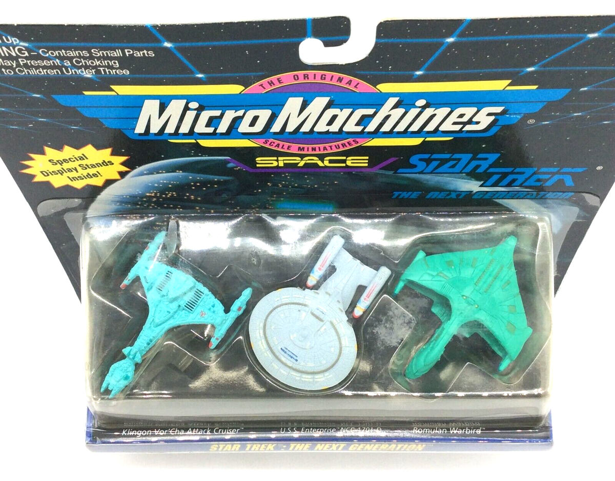 Micro Machines Star Trek THE NEXT GENERATION AND ORGINAL SERIES