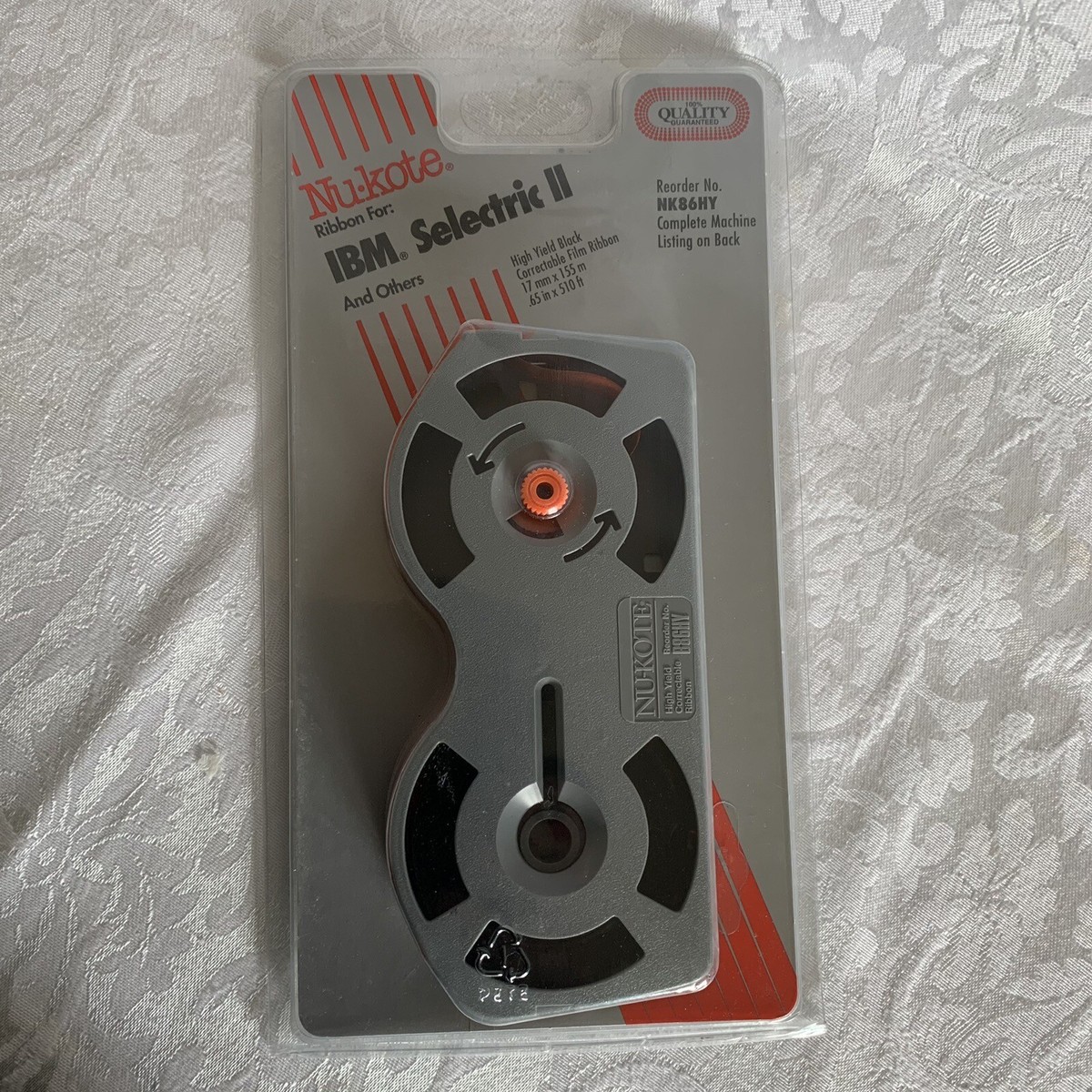 New Nu-Kote IBM Selectric II Typewriter Ribbon NK86HY High