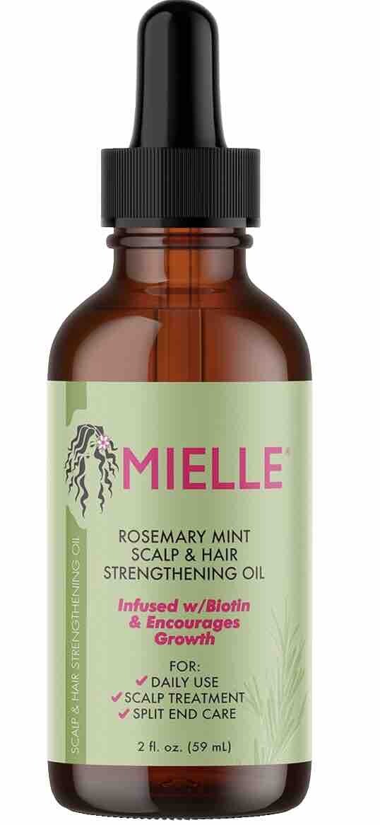Huile de croissance capillaire Mielle romarin remède pointes sèches 59ml