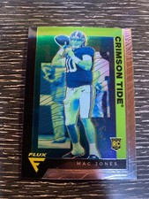 2021 Panini Chronicles Draft Picks Mac Jones Flux Base #240 Crimson Tide 2A