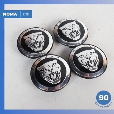 2007 Jaguar X150 XK Wheel Road Center Badge Cap Set of 4