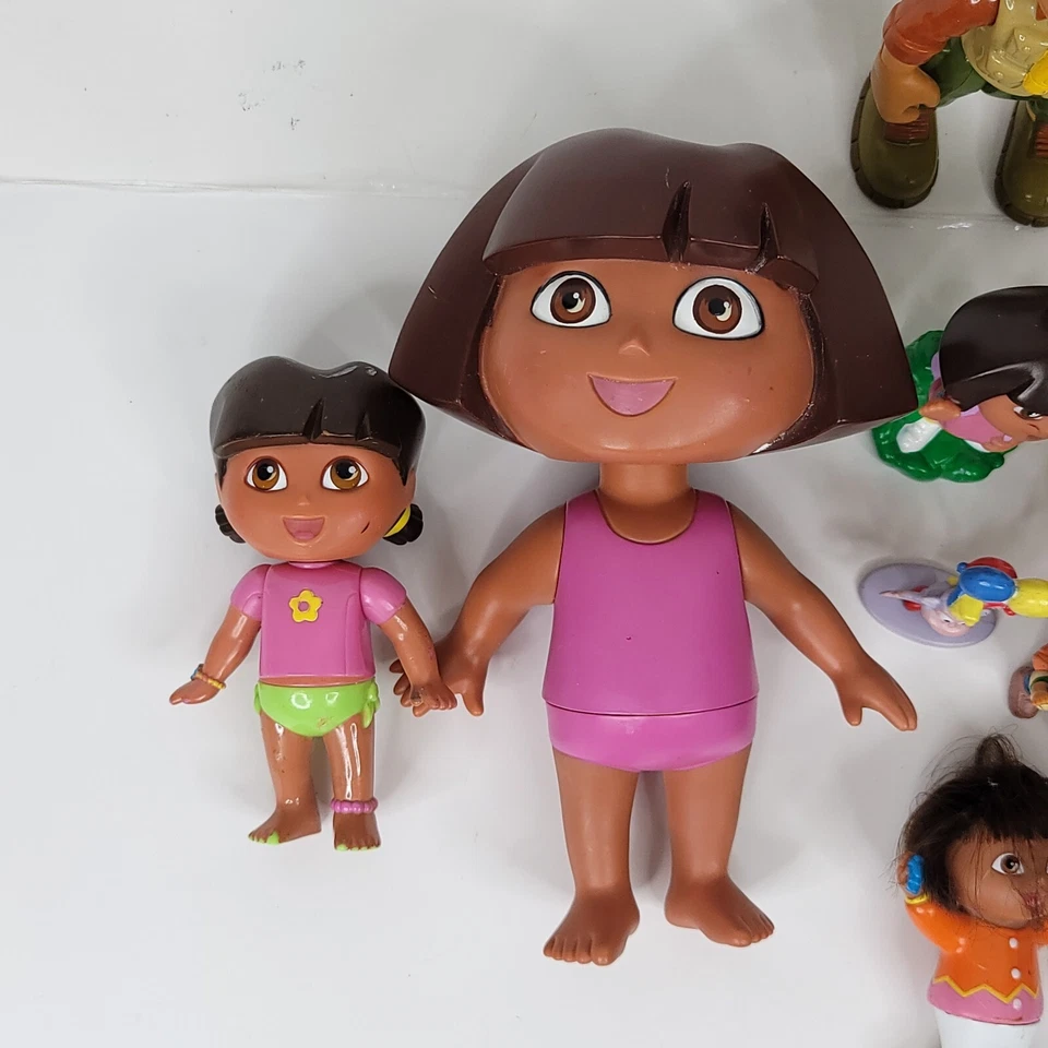 Смешанные Dora The Exployer Игрушка Лот Ботинок Дора Диего Лот из 15 Винтажных Фигурок - Изображение 3 из 4