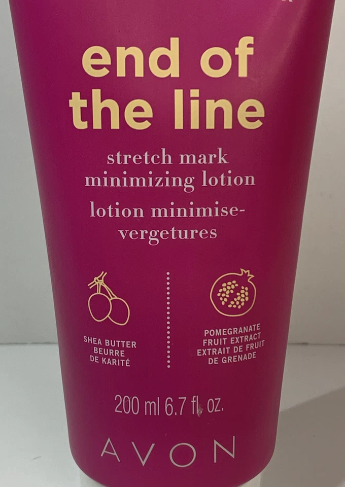 AVON End of the Line Stretch Mark Minimizing Cream - 6.7 oz - Brand New Sealed! - Image 2 of 4