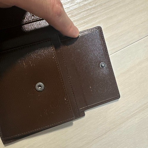 Montblanc Bi-Fold Wallet Brown with Coin Purse - Picture 5 of 7