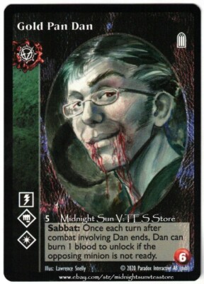 Gold Pan Dan Brujah Antitribu Anthology I 2020 BCP V:TES VTES Vampire CCG