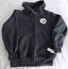 Pittsburgh Steelers G-III  Full Zip  Hooded Sweatshirt 