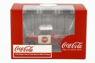TINY Coca-Cola Morris Mini Pickup 1/50 NEW diecast car | eBay
