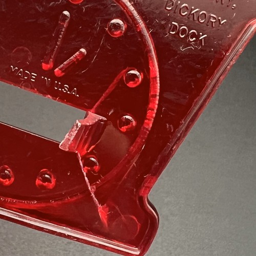 Vintage Red Translucent Cookie Cutters - YOU PICK - HRM | Loma | Unmarked - Picture 39 of 51