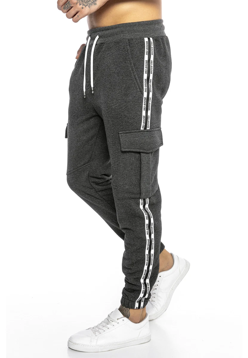 Sweatpants with line on the side hotsell