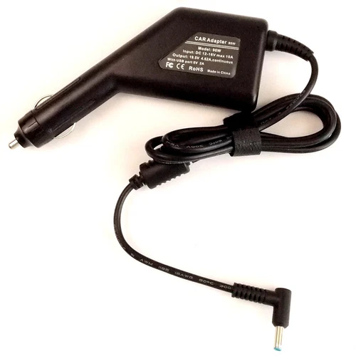 Laptop DC Adapter Car Charger Power for HP Envy 17-K073CA 17-K100NC 17-K100NL - Picture 4 of 6