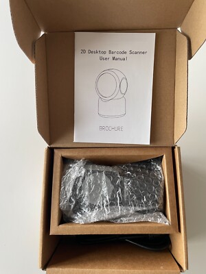 Alacrity 1D 2D QR Desktop Barcode Scanner, omnidirektionaler freihändiger automa
