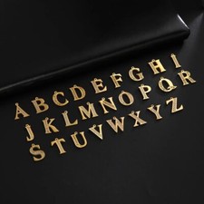 26pcs Alphabet A-Z Letter Charms English Alphabet Charm Rhinestone Pendant
