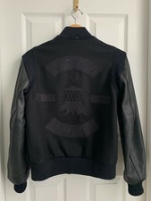Ebbets Field Flannels VSCO MMXI Leather Wool Varsity Jacket Made in USA Rare