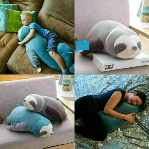 Faultier Kissen Kuscheltier Seitenschläfer Stillkissen Seitenschläferkissen Gift - Bild 4 von 12