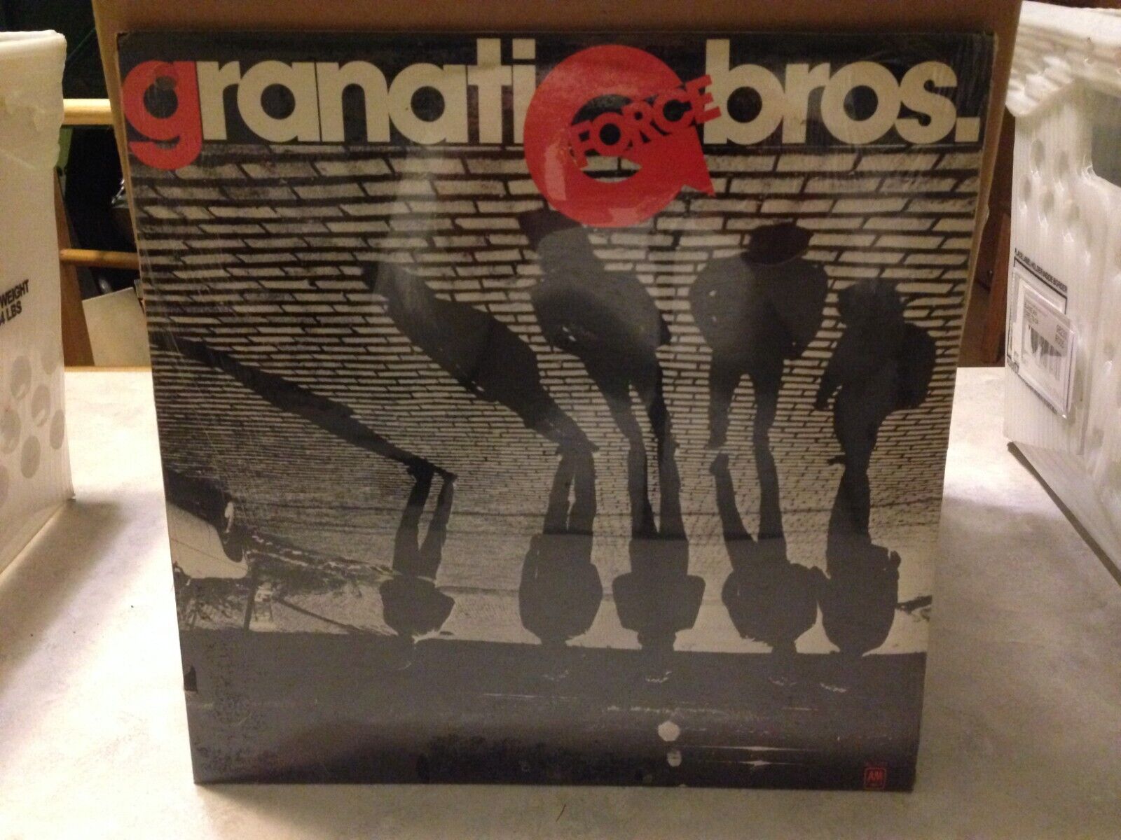 Granati Brothers Bros G Force Vinyl LP Record 1979 New Wave Rock A&M CANADA NEW!