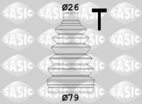 Original Sasic Faltenbalgsatz Antriebswelle 4003460 FüR Renault