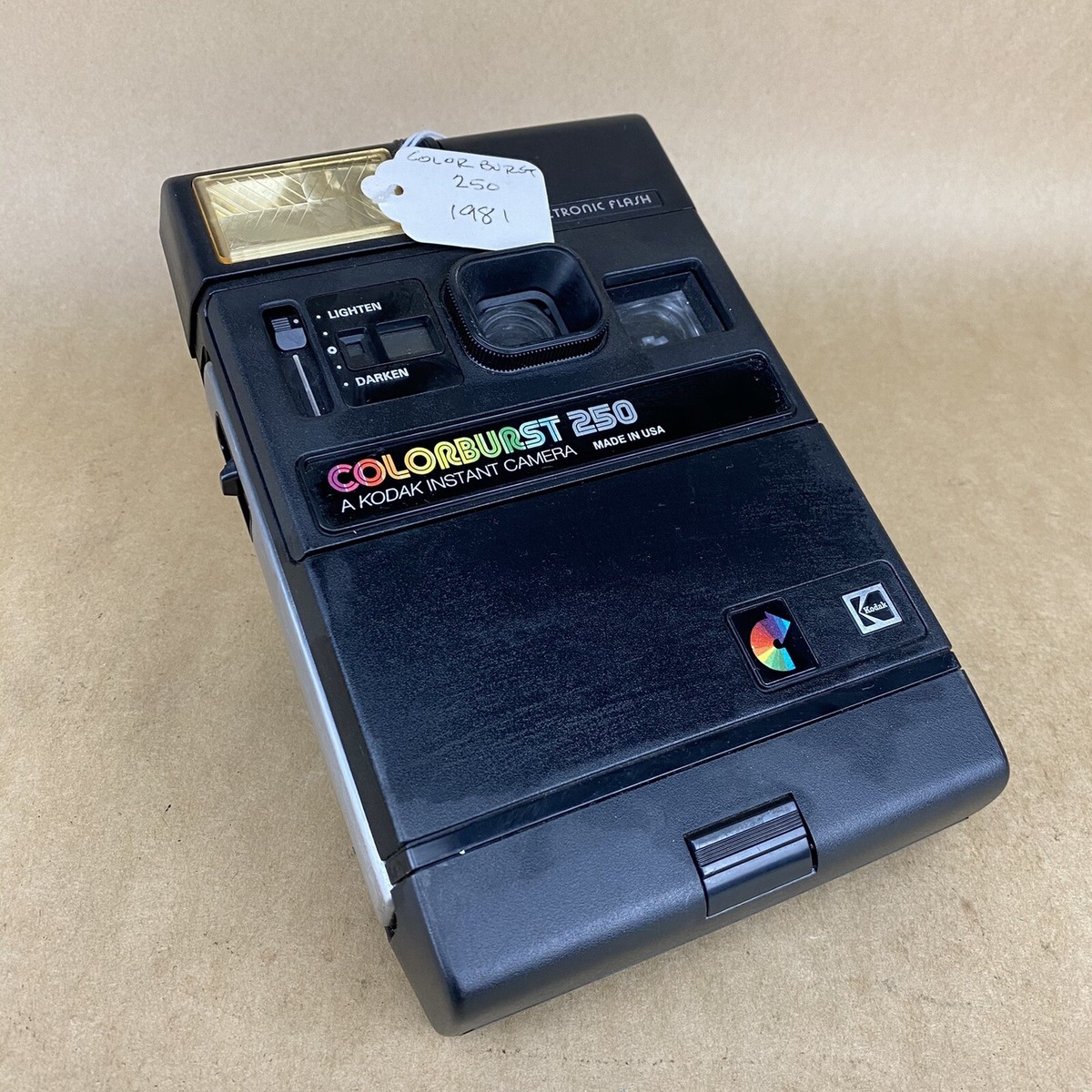 Kodak Colorburst 250 Instant Film Camera MADE IN USA UNTESTED