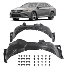 Front Left & Right Side Inner Fender Liner Set For Toyota Camry SE XSE 2018-2024
