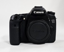 #Canon EOS 70D 20,2 megapixel corpo fotocamera reflex digitale - nero (8312 conteggi) S/N 08847