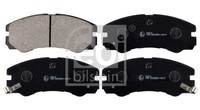 Febi Bilstein Bremsbelagsatz, Scheibenbremse 116157 Passend FüR Isuzu Opel