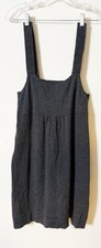 Lucky Brand Medium Cashmere/wool Mini Sweater Dress Under Bust Adjusts Gray EUC