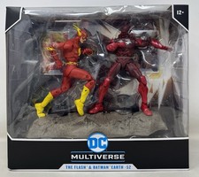 DC McFarlane Flash Batman Earth 52 2 Pack Multiverse