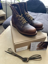 Truman Upland Tobacco Snakebite 10.5D New In Box 📦-Red Wing/Whites/Nicks/Viberg