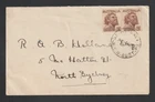 Australia 1950 FDC First Day Cover 81/2d Aborigine Pair To North Sydney Uprated
