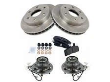 For Chevrolet K1500 Suburban Brake Pad and Rotor and Wheel Hub Kit 58193PNSR