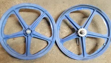 old school Skyway Blue Tuff wheel I mag rims wheels BMX bike 20 inch