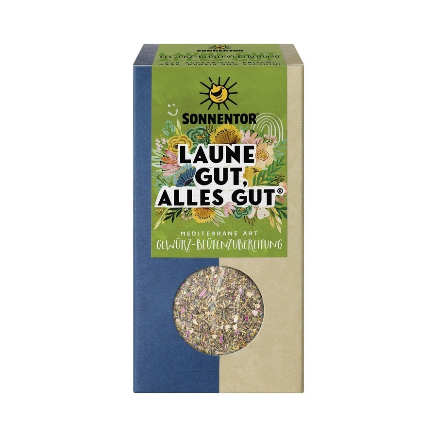 Sonnentor Kräuterhandels Gmbh Laune Gut, Alles Gut® Gewürz-Blüten-Zubereitung Bio 25 G – Mediterrane Bio-Gewürzmischung - Image 2