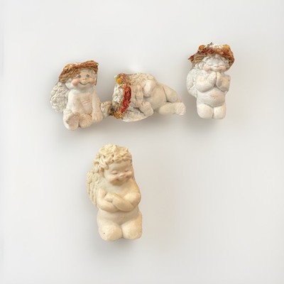 Dreamsicles Set Of 5 Vintage Angels signed by Kristin Haynes EUC