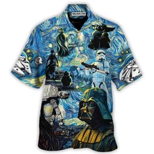Starwars Starry Night Hope and Mysteries Hawaiian Shirt