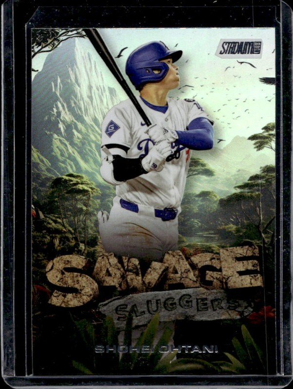 2025 Topps Stadium Club Shohei Ohtani Savage Sluggers #SS-7 Dodgers