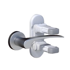 Safety Door Lever Lock 4 Pack - No Drill 3M Adhesive Baby Proof for Handles...