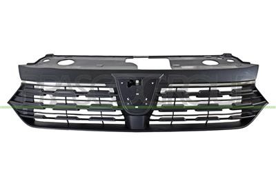 Grille avant noire Sandero 2020 remplacez votre calandre cassee