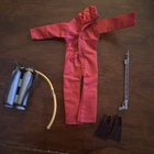 Vintage Mego Action Jackson Frogman Diver Outfit Clothing Accessories Damaged