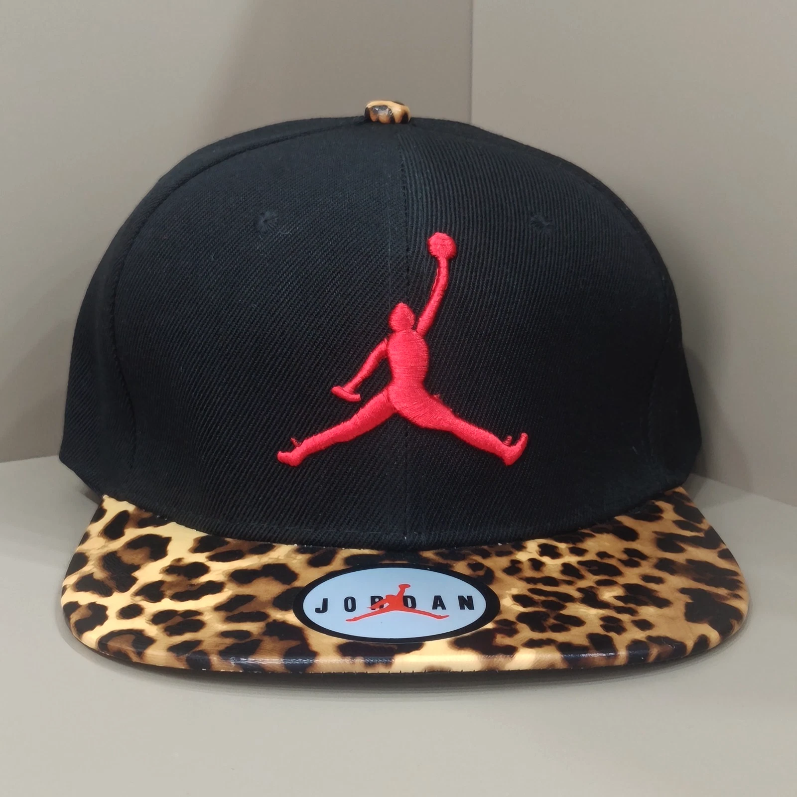Jordan Outdoor Red Label Black Leopard Print Flat Brim Hat Adjustable
Opens in a new window or tab